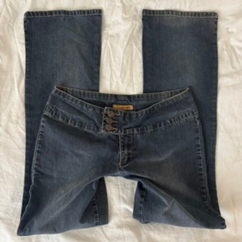 Y2K 2000s Refuge Low Rise Flare Jeans